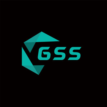 GSS creative minimalist letter logo. GSS unique vector initials alphabet letter logo design