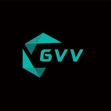 GVV creative minimalist letter logo. GVV unique vector initials alphabet letter logo design