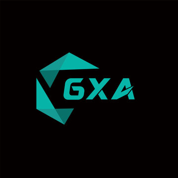 GXA creative minimalist letter logo. GXA unique vector initials alphabet letter logo design