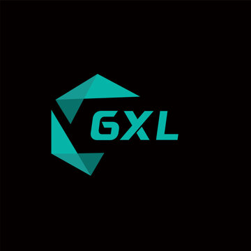GXL creative minimalist letter logo. GXL unique vector initials alphabet letter logo design