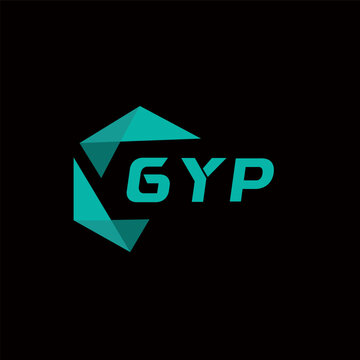 GYP creative minimalist letter logo. GYP unique vector initials alphabet letter logo design
