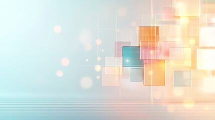 Poster - Dynamic colorful squares animation abstract digital environment motion graphics vibrant background creative perspective visual storytelling for engaging content