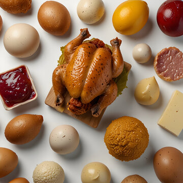 Chicken and different types of chicken