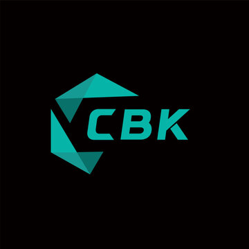 CBK creative minimalist letter logo. CBK unique vector initials alphabet letter logo design