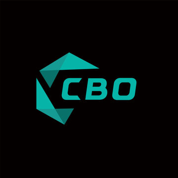 CBO creative minimalist letter logo. CBO unique vector initials alphabet letter logo design