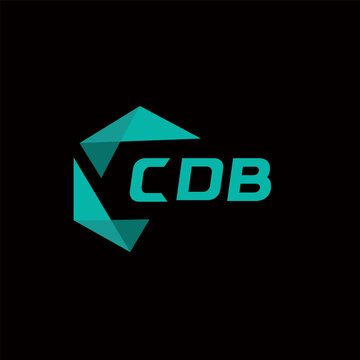 CDB creative minimalist letter logo. CDB unique vector initials alphabet letter logo design