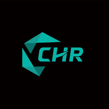CHR creative minimalist letter logo. CHR unique vector initials alphabet letter logo design