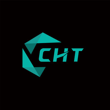 CHT creative minimalist letter logo. CHT unique vector initials alphabet letter logo design