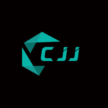 CJJ creative minimalist letter logo. CJJ unique vector initials alphabet letter logo design