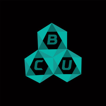 BCU creative minimalist letter logo. BCU unique vector initials alphabet letter logo designBCU creative minimalist letter logo. BCU unique vector initials alphabet letter logo design