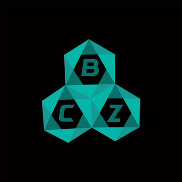 BCZ creative minimalist letter logo. BCZ unique vector initials alphabet letter logo design