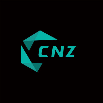 CNZ creative minimalist letter logo. CNZ unique vector initials alphabet letter logo design