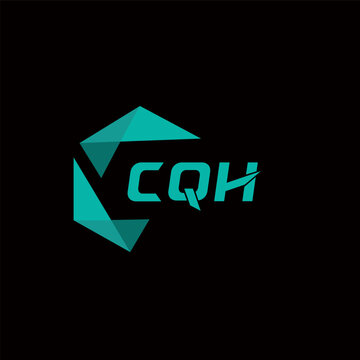 CQH creative minimalist letter logo. CQH unique vector initials alphabet letter logo design