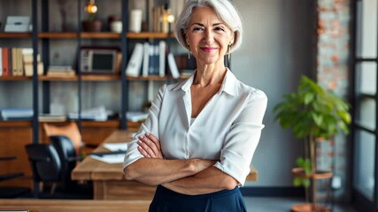 Canvas Print - The Confident Businesswoman