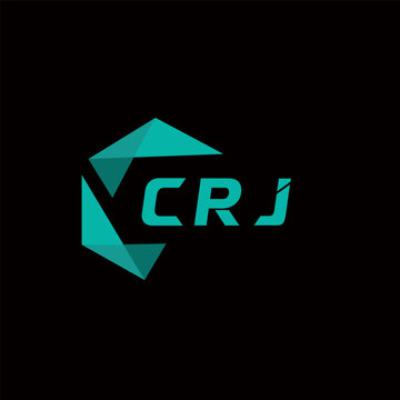 CRJ creative minimalist letter logo. CRJ unique vector initials alphabet letter logo design
