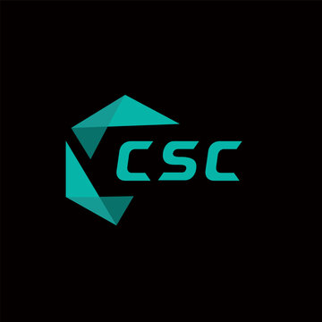 CSC creative minimalist letter logo. CSC unique vector initials alphabet letter logo design