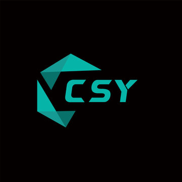 CSY creative minimalist letter logo. CSY unique vector initials alphabet letter logo designCSY creative minimalist letter logo. CSY unique vector initials alphabet letter logo design