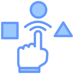 Poster - User Experience Blue Icon