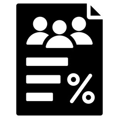 Poster - Population Glyph Icon