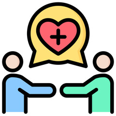 Poster - Consultation Outline Color Icon