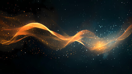 abstract cosmos space background with a multiple space elements, forming a cascade of reaction of sp