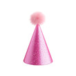 © Muhammadnuruzzaman - Pink Glitter Party Hat with Pom Pom