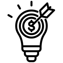 Aufkleber - Strategy Outline Icon