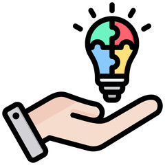 Poster - Problem Solving Outline Color Icon