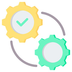 Poster - Management Flat Icon
