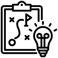 Poster - Strategy Outline Icon