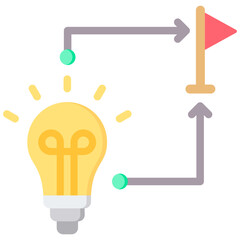Poster - Realization Flat Icon