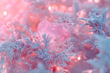 Poster - Saturated background for seasonal decoration, valentin day.