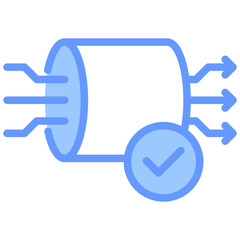 Poster - Pipeline Blue Icon