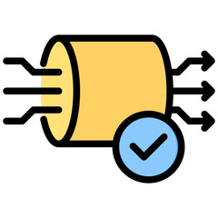 Poster - Pipeline Outline Color Icon