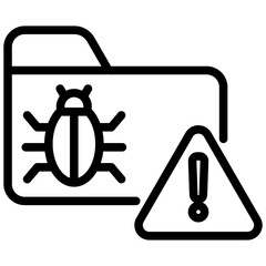 Poster - Debugging Outline Icon