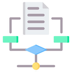 Poster - Algorithm Flat Icon
