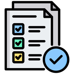 Aufkleber - Audit Outline Color Icon