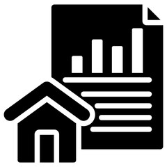 Poster - Progress Report Glyph Icon