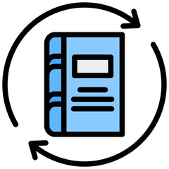 Poster - Circulation Outline Color Icon