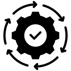 Poster - Effectiveness Glyph Icon