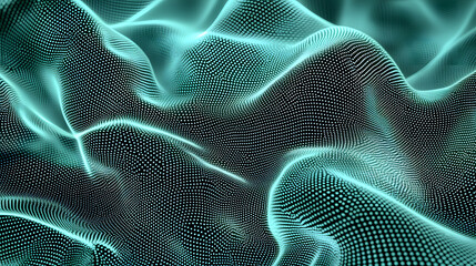 Poster - Dynamic fluid simulation virtual space 3d visualization digital environment abstract viewpoint technology concept