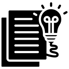 Poster - Industry Insights Glyph Icon