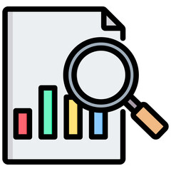 Poster - Analysis Outline Color Icon