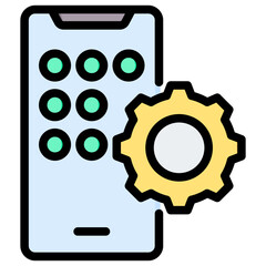 Poster - Application Outline Color Icon