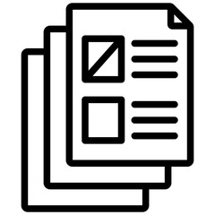 Poster - Exam Format Outline Icon