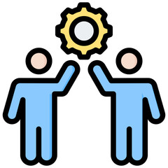 Poster - Work Based Learning Outline Color Icon