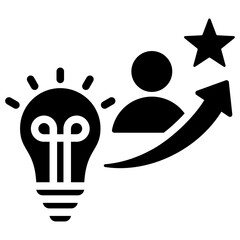 Poster - Life Experiences Glyph Icon