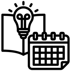 Poster - Everyday Learning Outline Icon