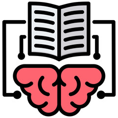 Poster - Supervised Learning Outline Color Icon