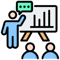 Poster - Coaching Sessions Outline Color Icon